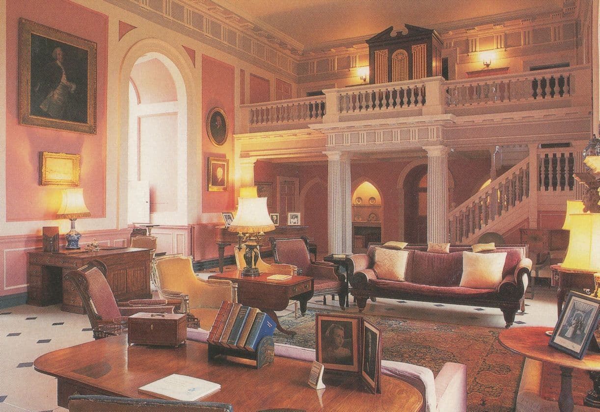 The Great Hall Picton Castle Pembrokeshire Wales Postcard