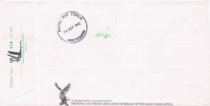 The Green Issue NB Spiller Military Squadrons Of The RAF Hand Signed FDC