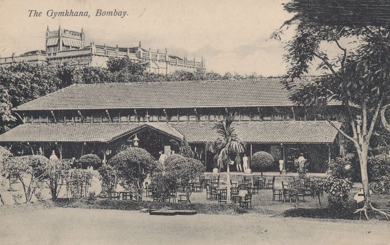 The Gymkhana Bombay Old Indian Postcard