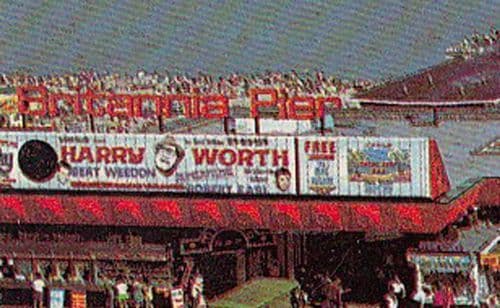 The Harry Worth 1970s TV Show at Great Yarmouth Pier Norfolk Postcard