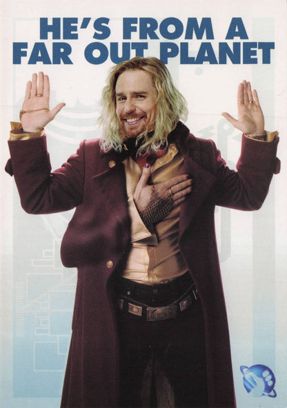 The Hitchhikers Guide To Zaphod Film Launch Advertising Postcard