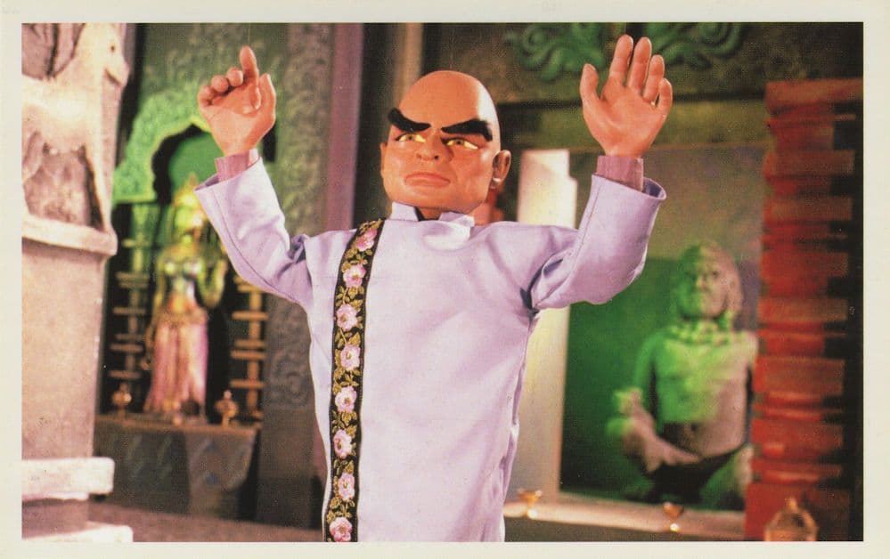 The Hood in Episode 1 Debut Thunderbirds TV Show Postcard