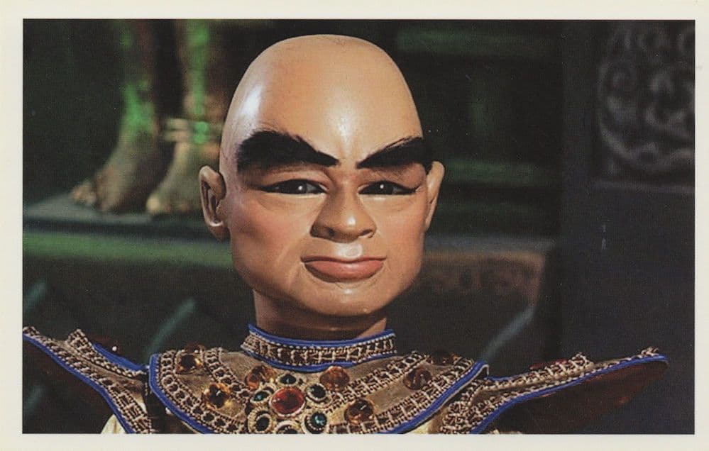 The Hood in Thunderbirds Episode 5 Edge Of Impact TV Show Postcard