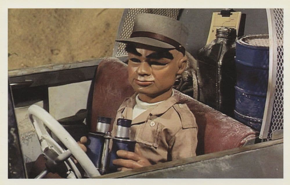 The Hood in Thunderbirds TV Show Military Binoculars Postcard