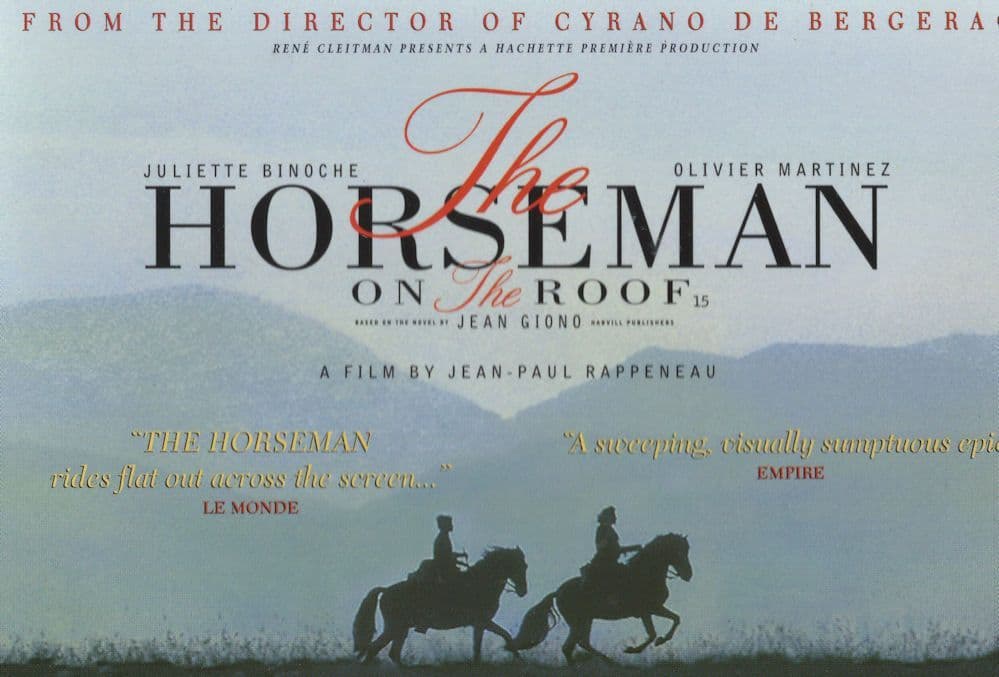 The Horseman On The Roof Juliette Binoche Film Gala Postcard