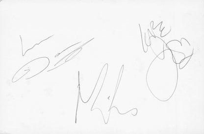 The Ivy League FULLY Reverse Hand Signed Photo