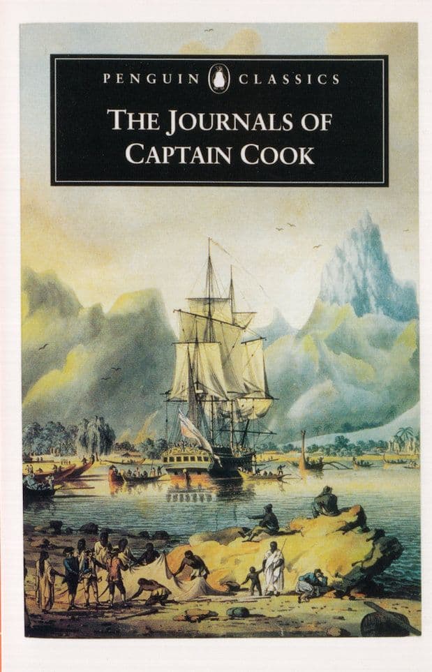 The Journals Of Captain Cook 1999 Book Postcard