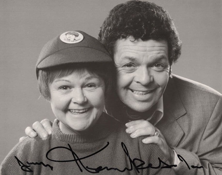 The Krankies TV Comedians Rare Large 10x8 Hand Signed Photo