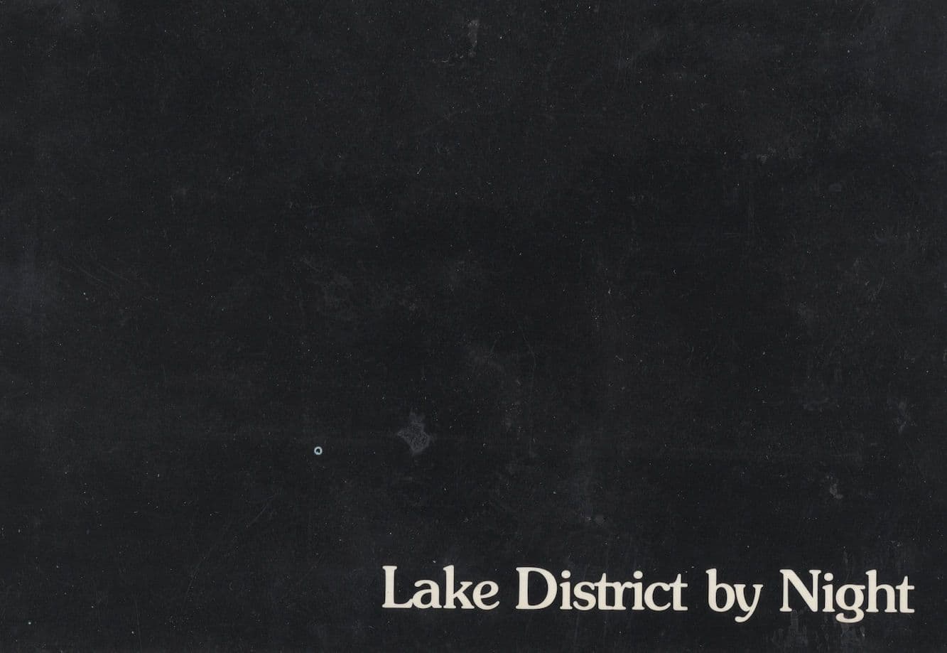 The Lake District By Night Comic Norfolk Postcard