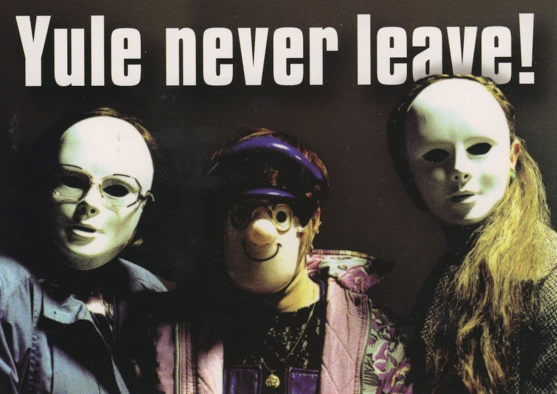 The League Of Gentlemen Christmas BBC TV Series Advertising Postcard