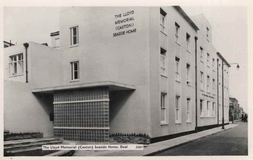 The Lloyd Memorial Home Deal Kent Real Photo Postcard
