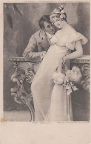 The Love Rival Rivals Rivalry Jealousy Adultery Antique Postcard