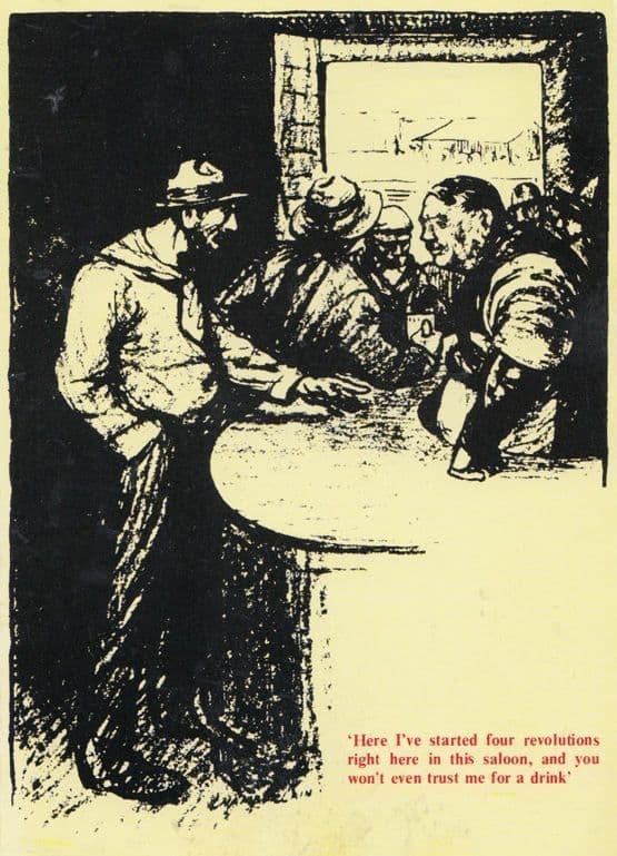 The Masses 1914 WW1 American Military Greeting Card Postcard