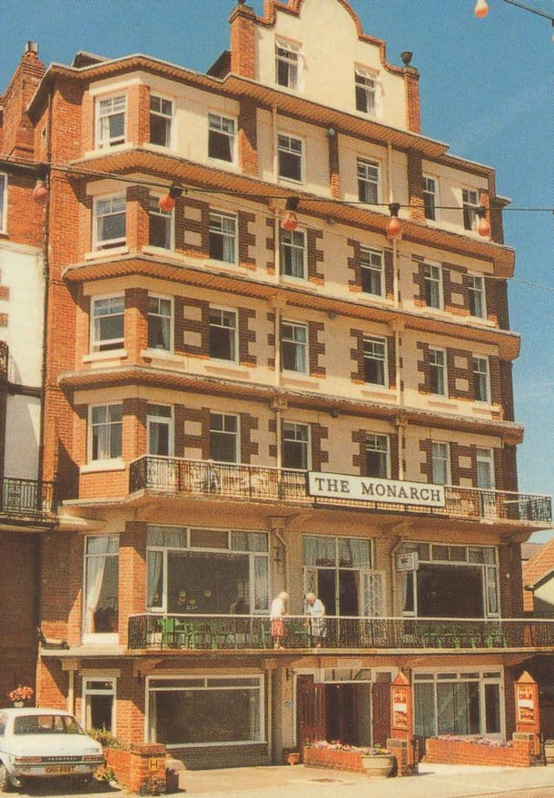 The Monarch Hotel Bridlington Yorkshire Postcard