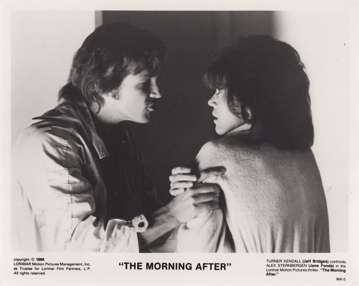 The Morning After Jeff Bridges Monochrome Film Press Photo