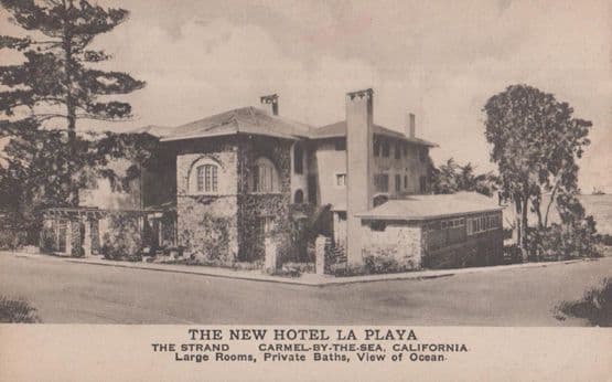 The New Hotel La Playa Carmel By The Sea Calafornia Postcard