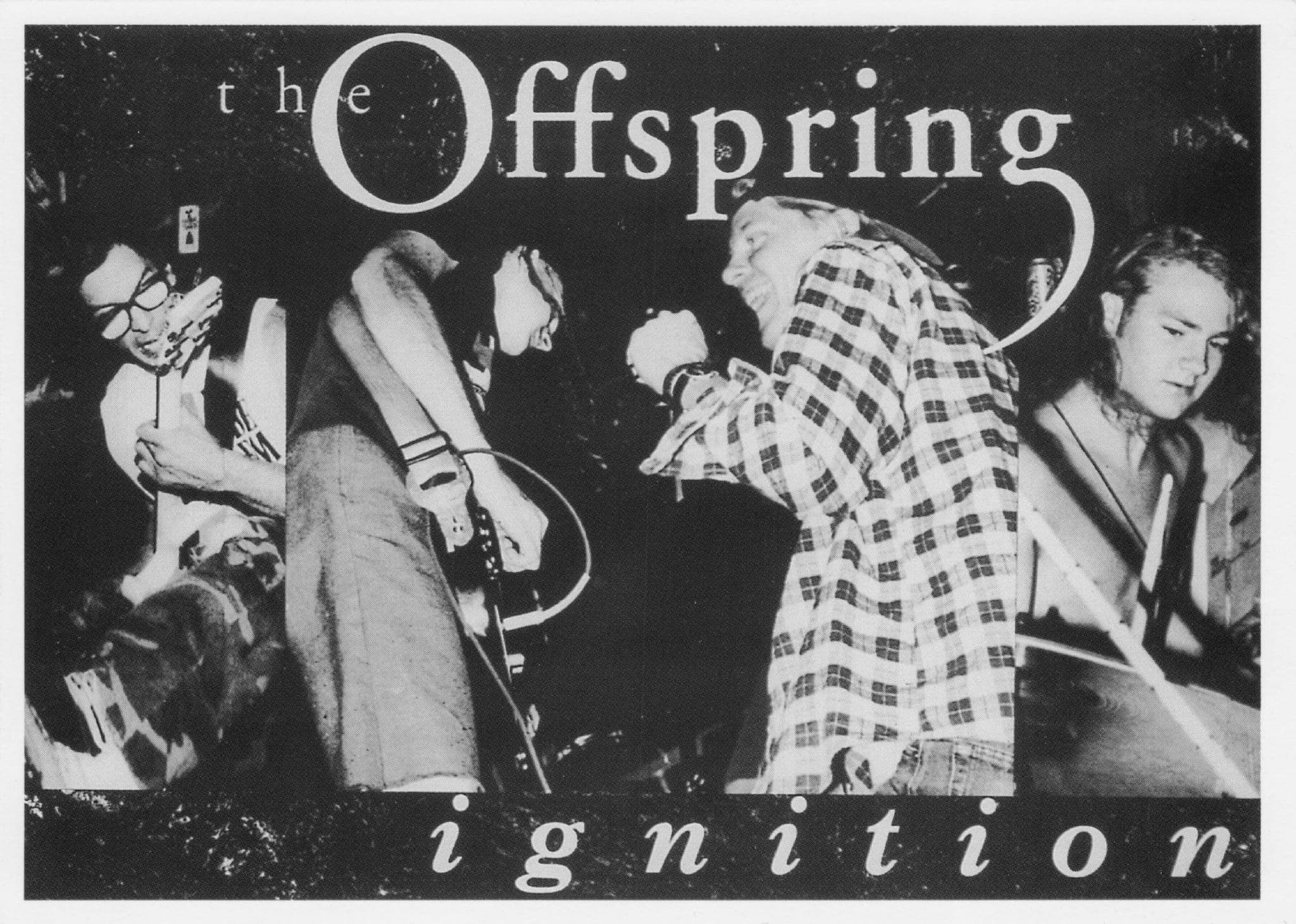 The Offspring Ignition Indie Punk Alternative Rock Rare Photo Postcard