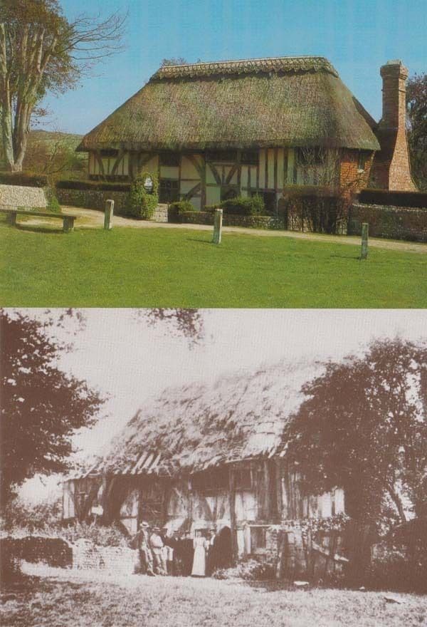 The Old Clergy House Alfriston 2x Mint Postcard s