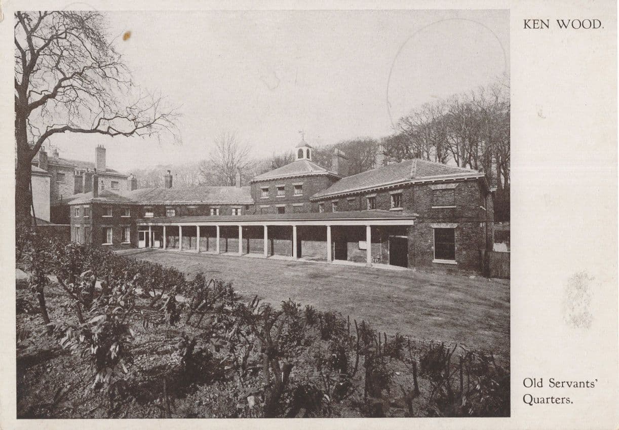 The Old Servants Quarters Iveagh Bequest London Old Postcard