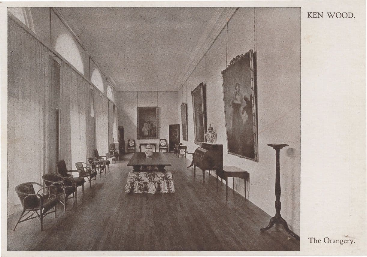 The Orangery Kenwood House Ivy Bequest London Old Postcard