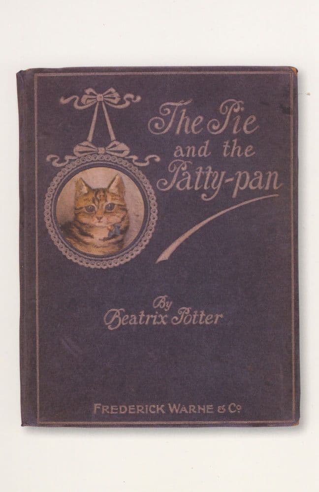 The Pig & The Patty Pan Beatrix Potter First Edition Book Postcard