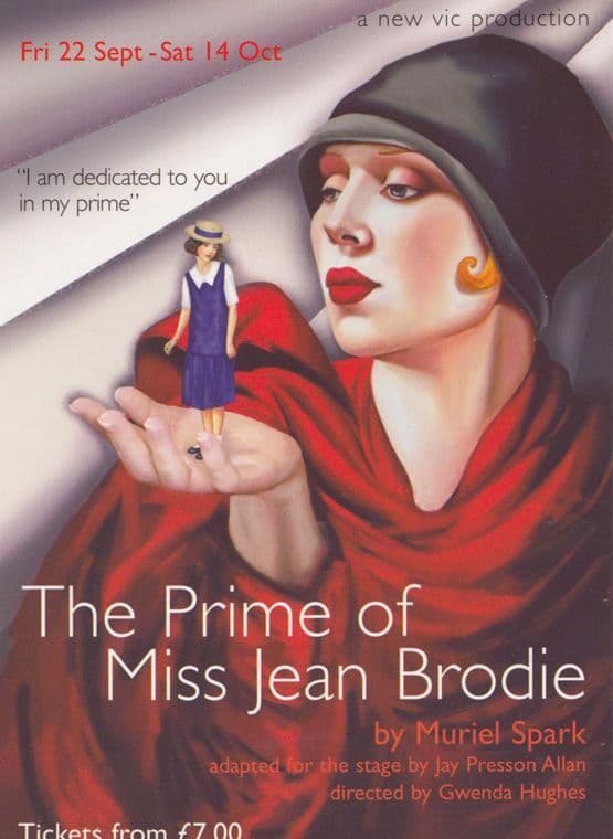 The Prime Of Mrs Jean Brodie New Vic Theatre Gala Poster Postcard Style Card