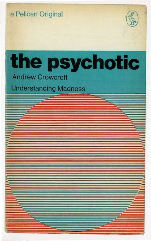The Psychotic Andrew Crowcroft 1962 Book Postcard