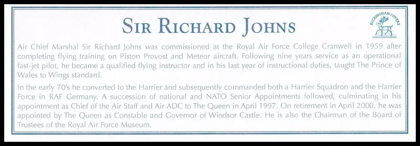 The Queen Mother's 80th Birthday Richard Johns Hand Signed Autograph FDC