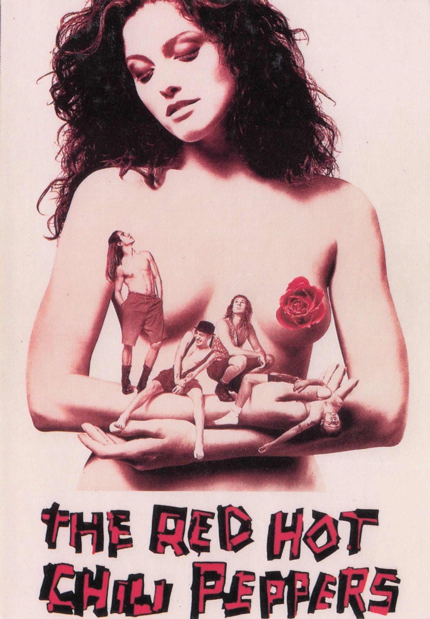 The Red Hot Chilli Peppers Naked LP Poster Photo Postcard