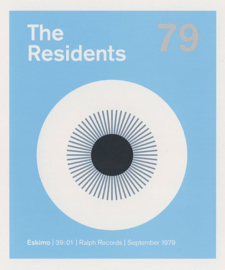 The Residents Eskimo 1970s Arctic Sound Effects LP Postcard