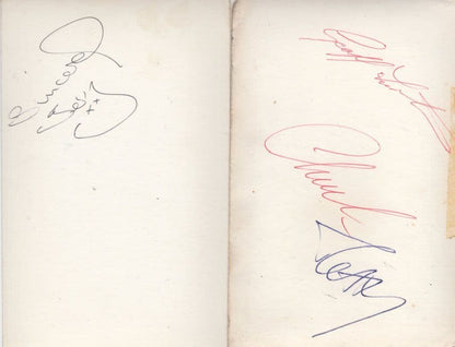 The Rockin' Berries Beat 1960s Pop Group 2x Old Hand Signed Photo s