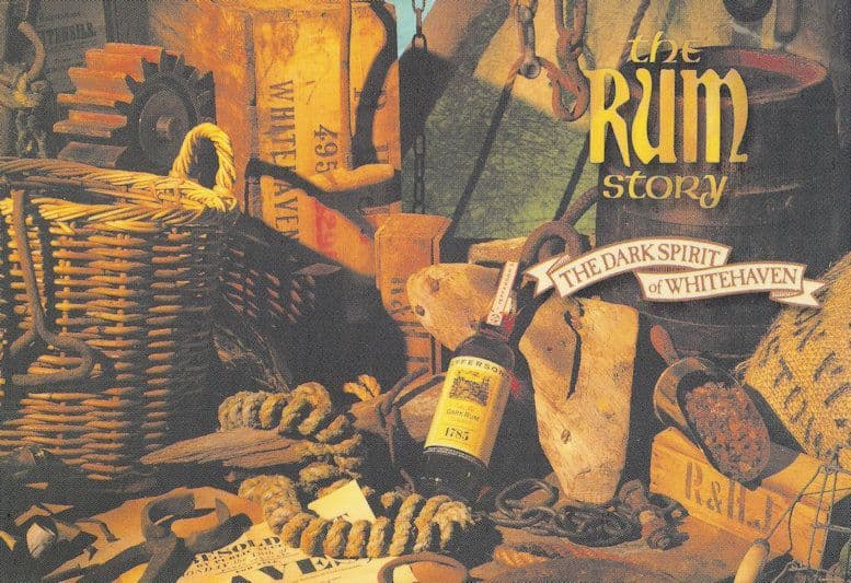 The Rum Story Whitehaven Cumbria Postcard