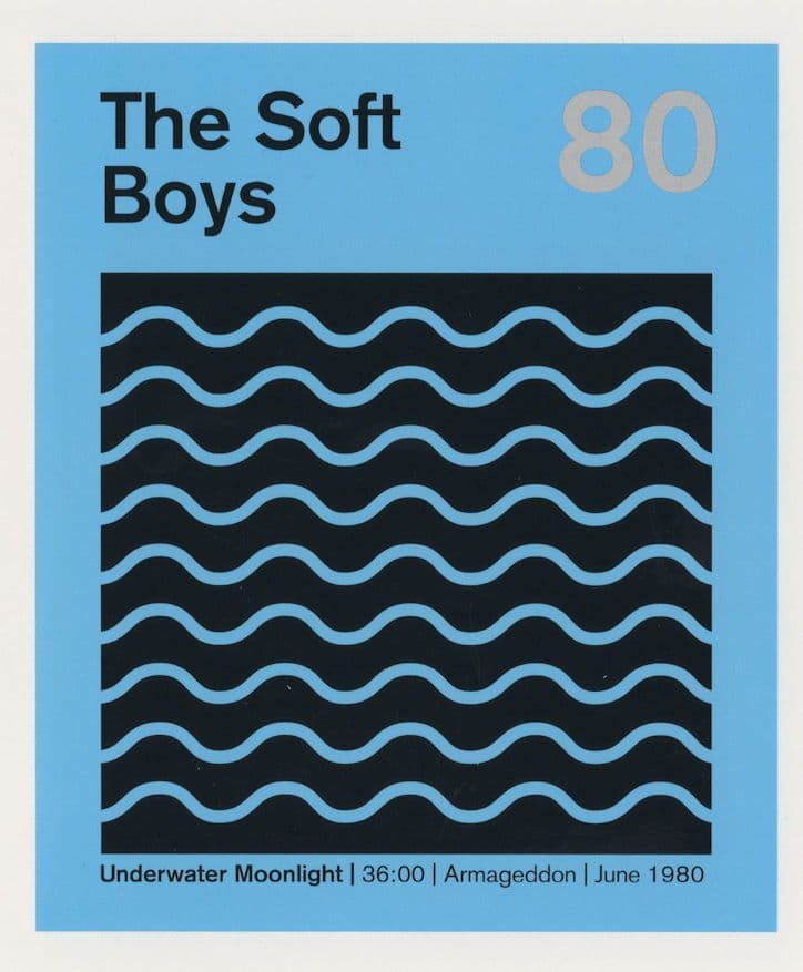 The Soft Boys Underwater Moonlight New Wave 1980 LP Postcard