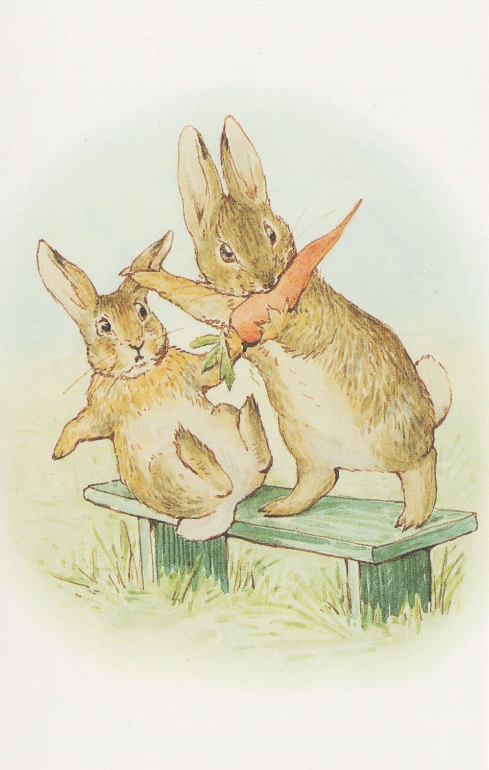The Story Of A Fierce Bad Rabbit 1906 Beatrix Potter Book Postcard