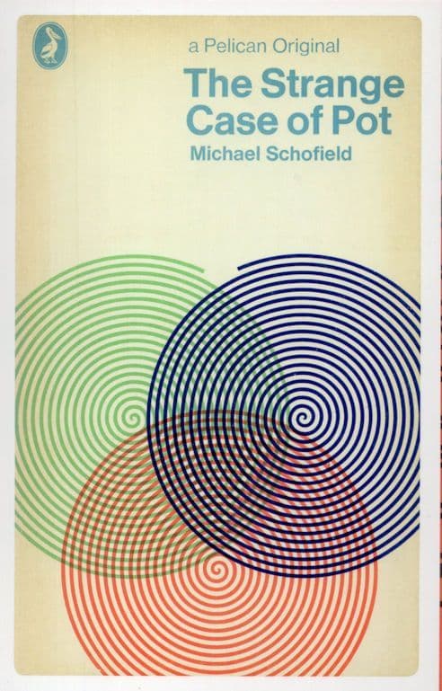 The Strange Case Of Pot Michael Schofield 1971 Book Postcard