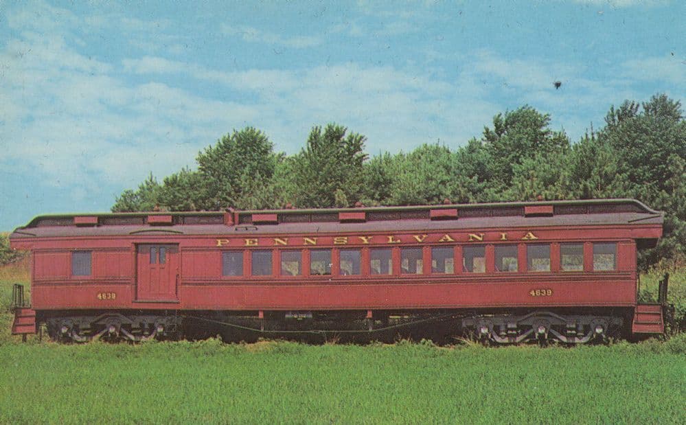 The Strasbourg Rail Road Route 741 Passenger Coach 3356 Postcard