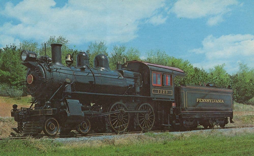 The Strasburg Railroad Penna Route 741 Train 1223 Postcard