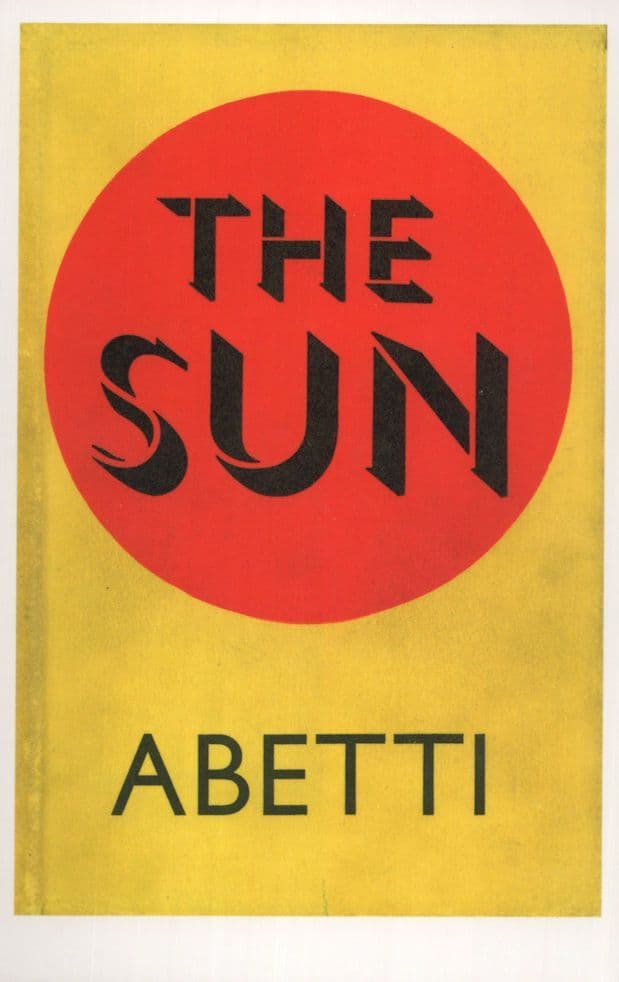The Sun Abetti 1957 Book Postcard
