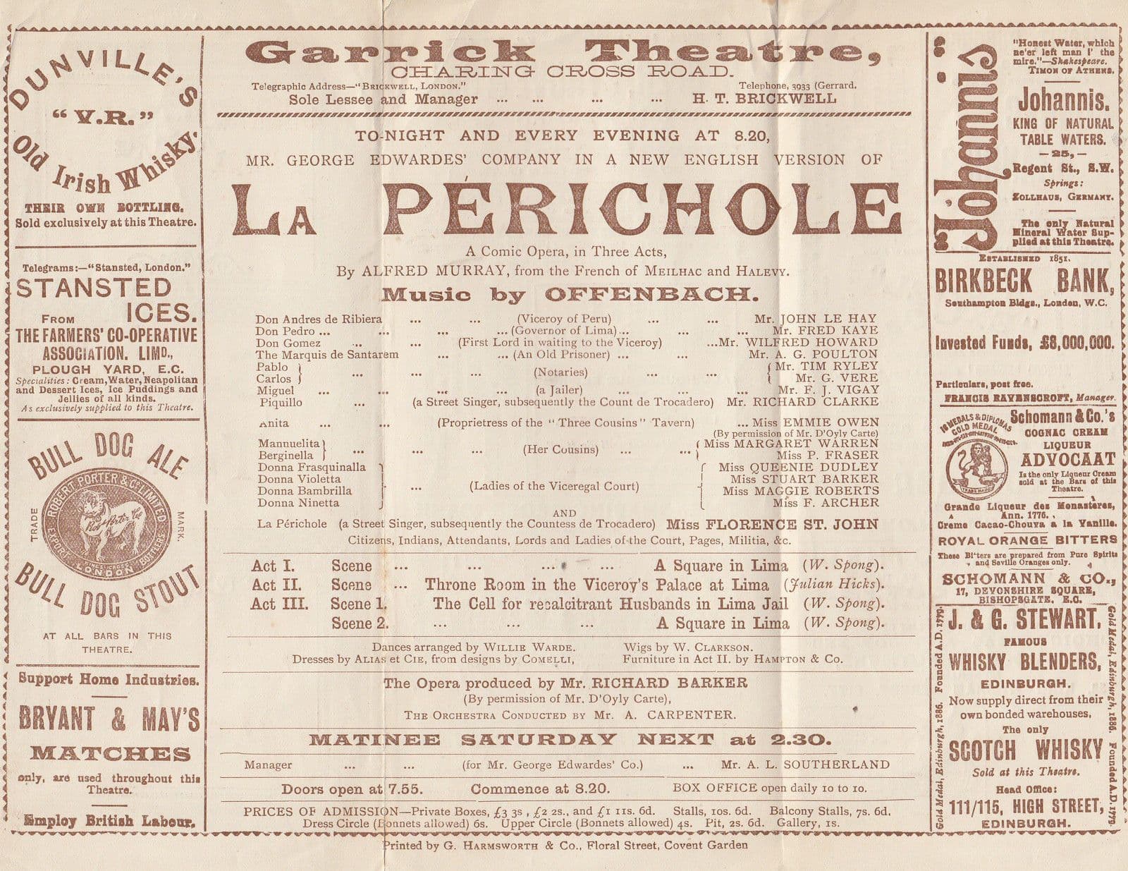The Swashbuckler Medieval Duke Of Yorks Sword Fighting Victorian Theatre Programme