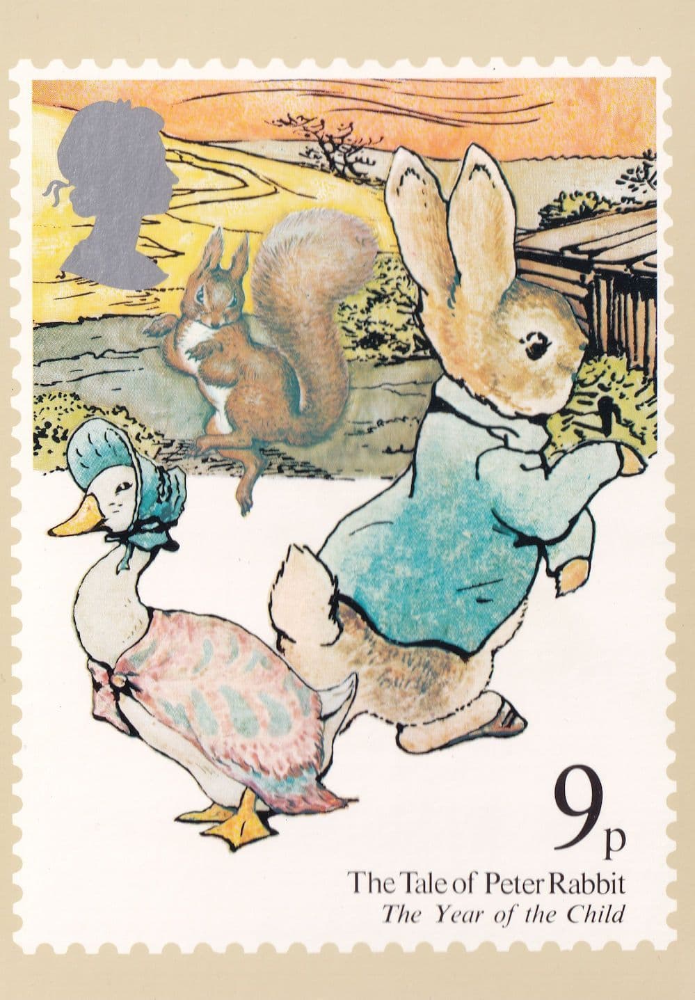 The Tale Of Peter Rabbit Book PHQ Limited Edition Postcard