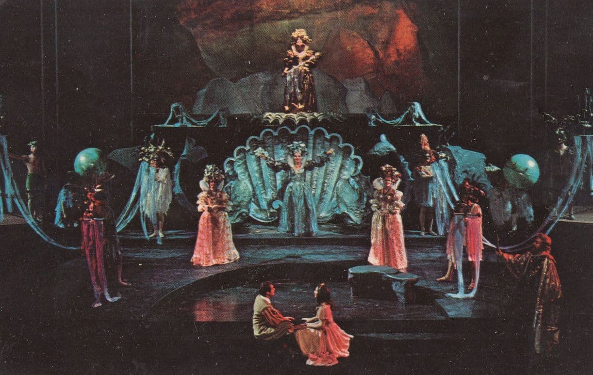 The Tempest Shakespeare Play Hilberry Classic Theatre USA Postcard