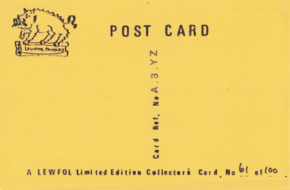 The Trip To Jerusalem Pub Nottingham Ltd Edn Of 100 Postcard