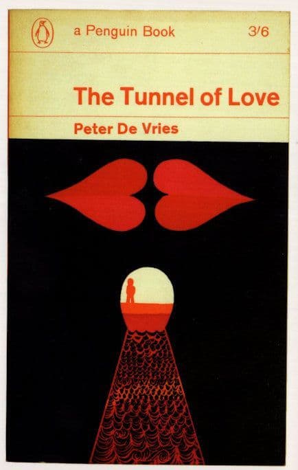 The Tunnel Of Love Peter Dr Vries 1964 Book Postcard
