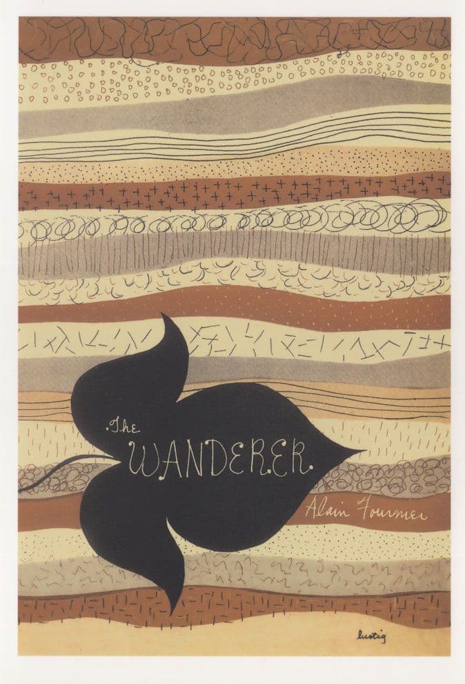 The Wanderer Alain Fournier 1946 Book Postcard