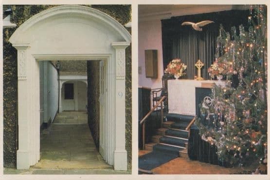 The White Eagle Lodge Kensington Masons Masonic London Postcard