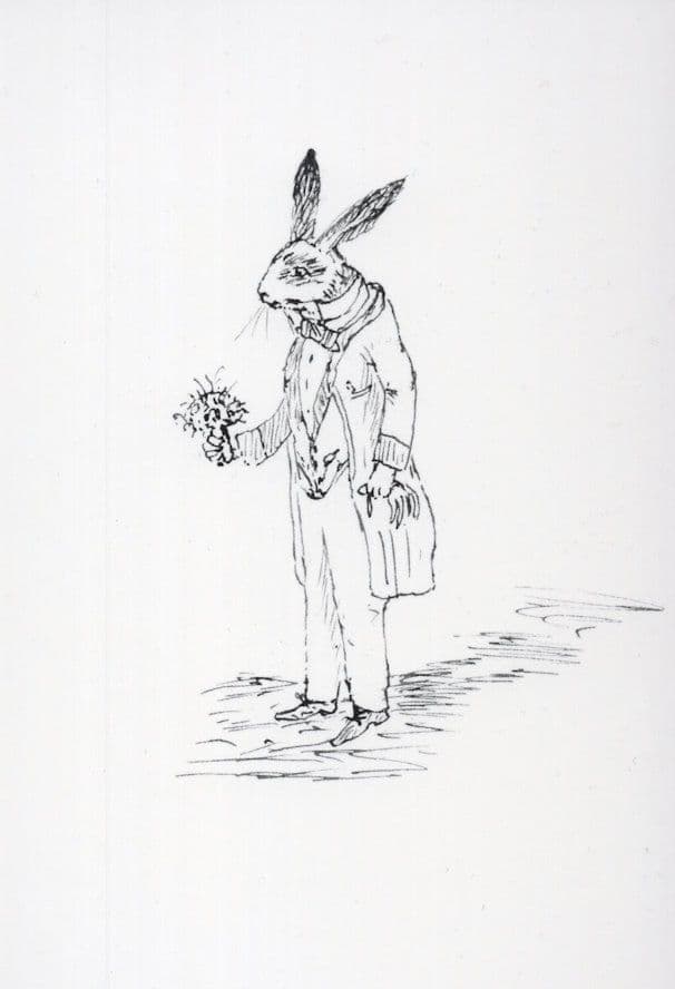 The White Rabbit Alice's Adventures In Wonderland Postcard