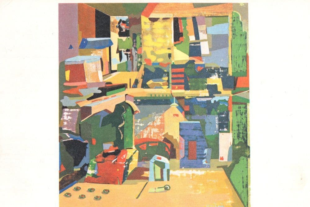The Workshop Stephen Duncalf Gallery Collection Painting Postcard