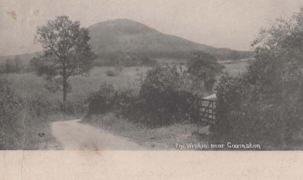 The Wreckin Garmston Rural Hill Mountain View Shropshire Antique Postcard