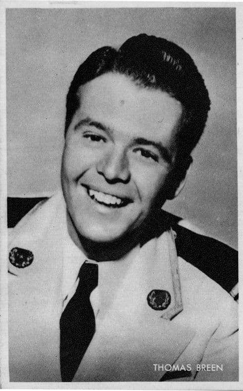 Thomas Breen Vintage Rare Kwatta Film Movie Postcard Size Portrait