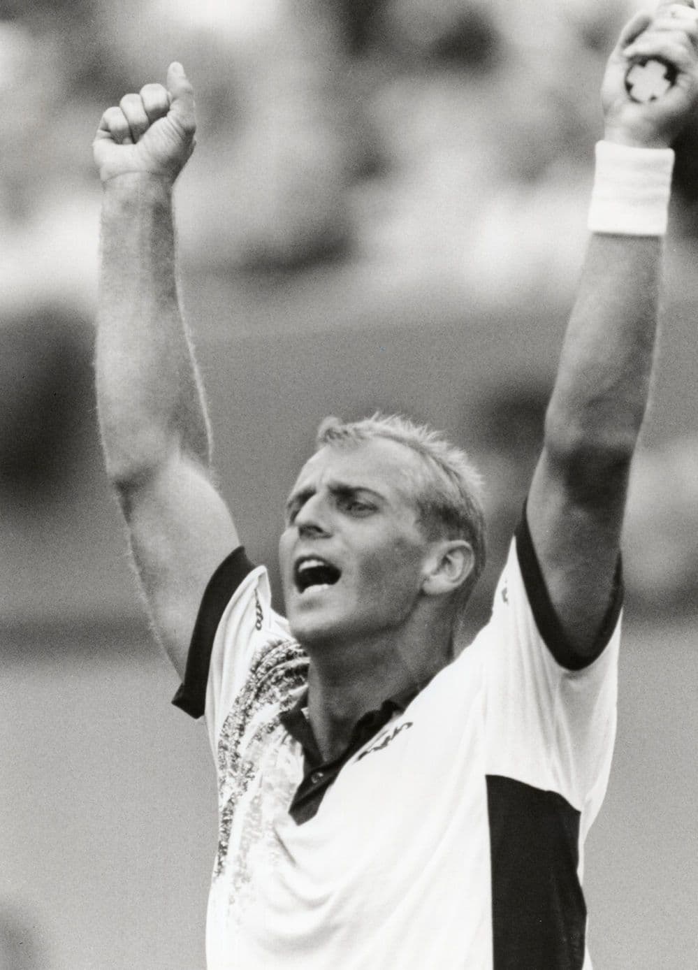Thomas Muster of Australia French Tennis Open 1995 Large 10x8 Press Photo